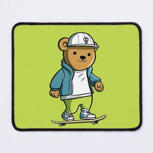 Item preview, Surfskate Teddy Bear designed and sold by kongkorakrich.
