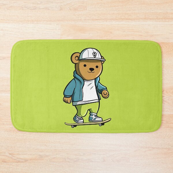 Item preview, Surfskate Teddy Bear designed and sold by kongkorakrich.