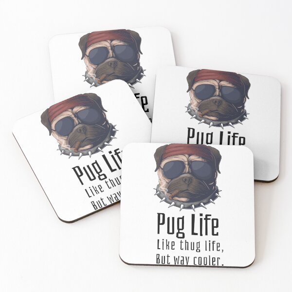 Item preview, Pug Life designed and sold by Niks-Shop.