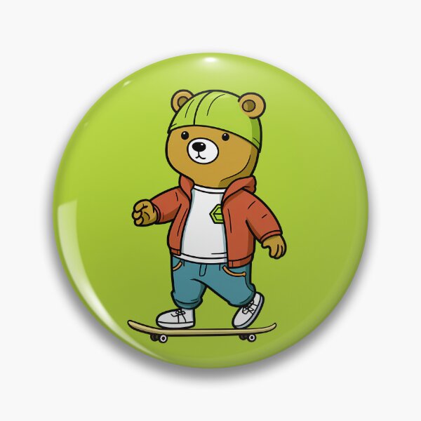 Item preview, Surfskate Teddy Bear designed and sold by kongkorakrich.