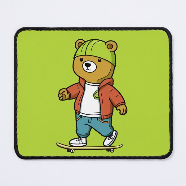 Item preview, Surfskate Teddy Bear designed and sold by kongkorakrich.