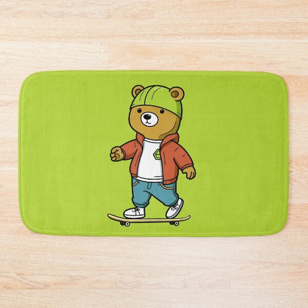 Item preview, Surfskate Teddy Bear designed and sold by kongkorakrich.