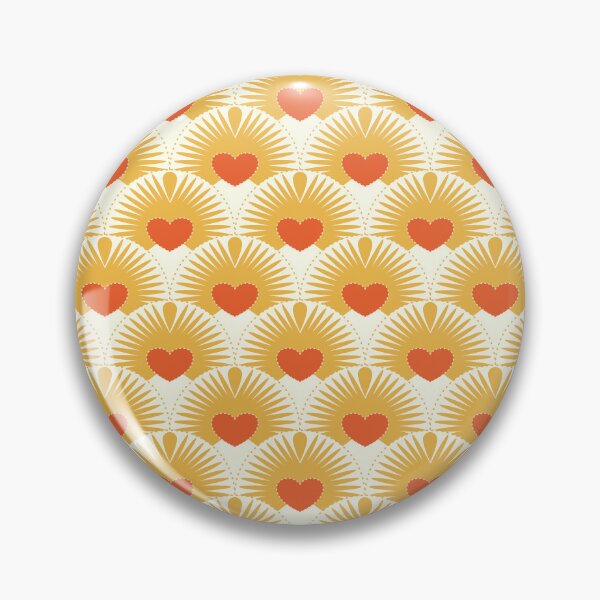 Artikelvorschau, Kopie von Boho Scallops – Sunshine, süßes Muster entworfen und verkauft von anzelas.