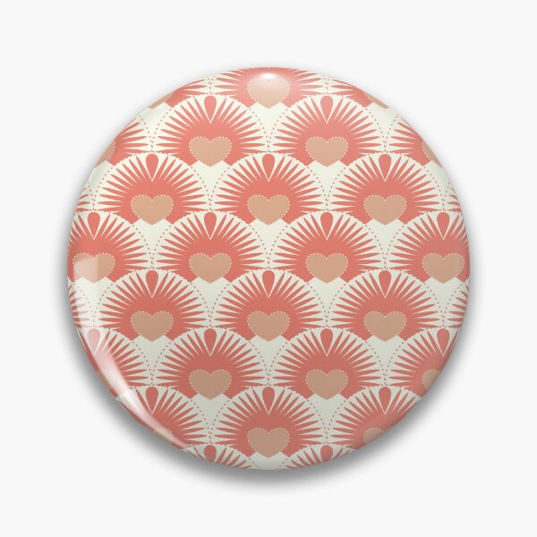 Item preview, Copia de Boho Scallops - Rosa, lindo patrón designed and sold by anzelas.