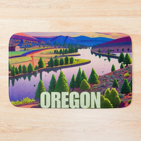 Item preview, Beautiful Oregon River, Mountains, And Trees designed and sold by OregonsOwn.