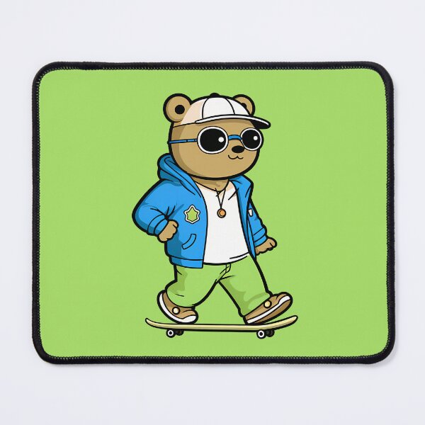 Item preview, Surfskate Teddy Bear designed and sold by kongkorakrich.