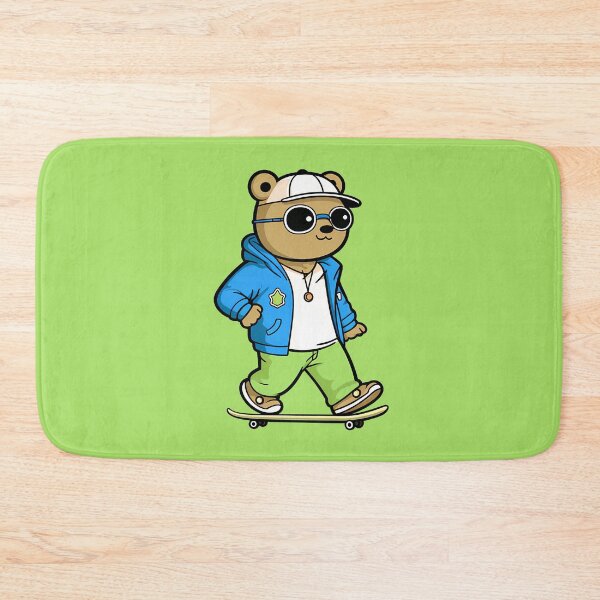 Item preview, Surfskate Teddy Bear designed and sold by kongkorakrich.