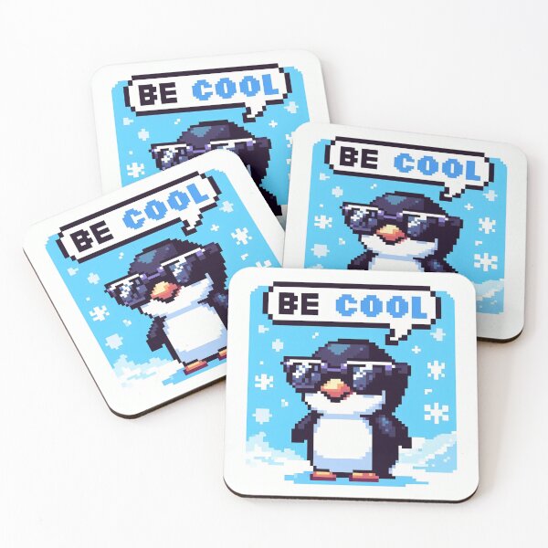 Item preview, Cute Pixel Art Penguin, Be Cool designed and sold by Zestpond.