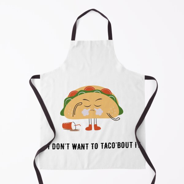 Item preview, Grumpy Taco Doesn't Wanna Taco'Bout It designed and sold by MyPetMinotaur.