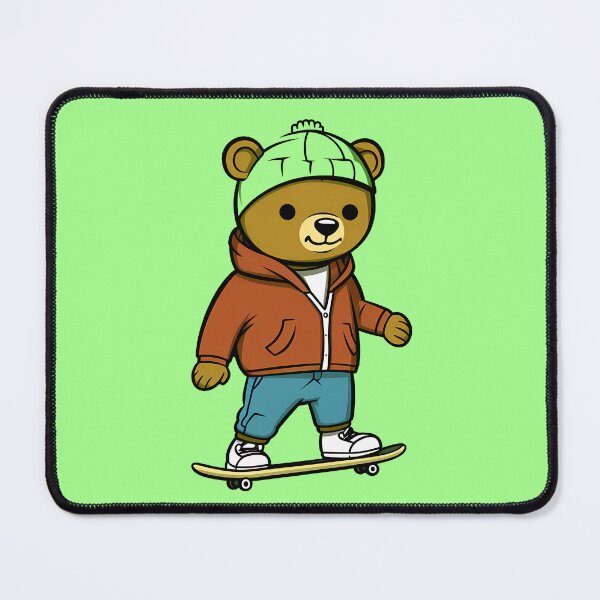 Item preview, Surfskate Teddy Bear designed and sold by kongkorakrich.
