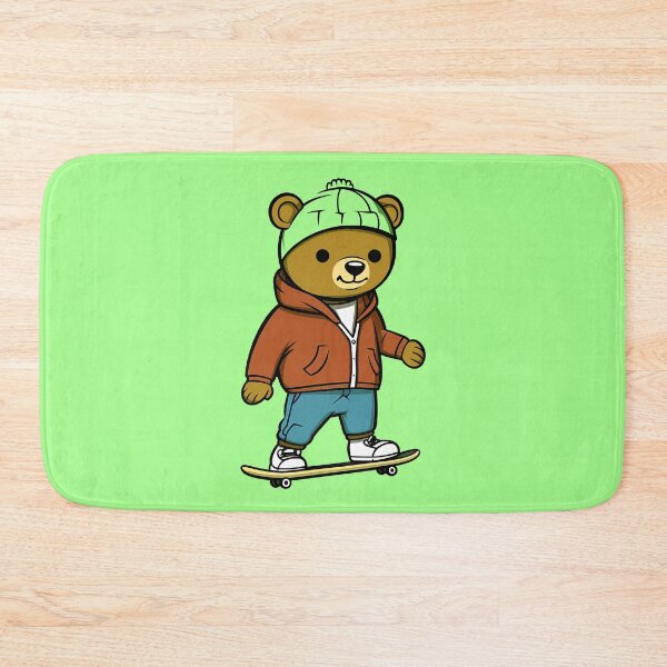 Item preview, Surfskate Teddy Bear designed and sold by kongkorakrich.