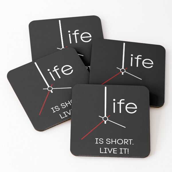 Item preview, Life is Short, Live It designed and sold by Wise-Outfit.