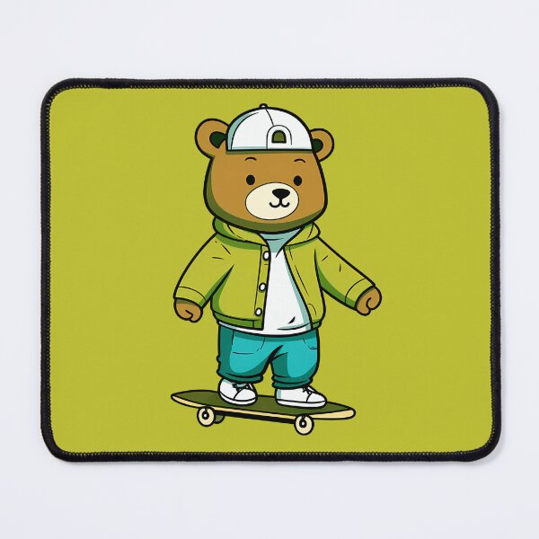 Item preview, Surfskate Teddy Bear designed and sold by kongkorakrich.