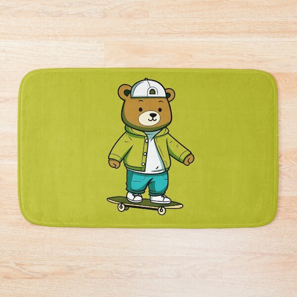 Item preview, Surfskate Teddy Bear designed and sold by kongkorakrich.