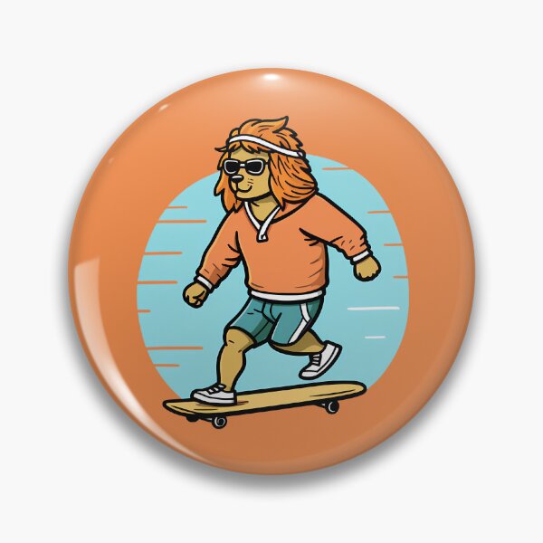 Item preview, Surfskate Lion designed and sold by kongkorakrich.