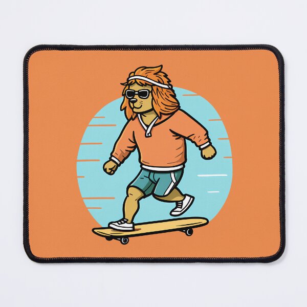 Item preview, Surfskate Lion designed and sold by kongkorakrich.