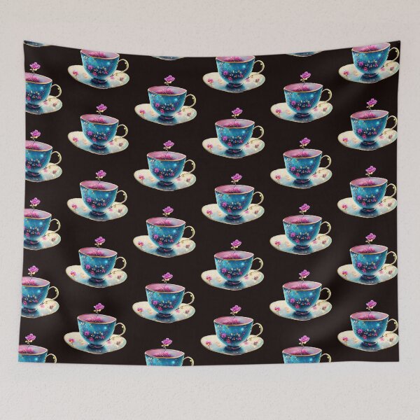Item preview, Blue tea cup designed and sold by ANGOON7455.
