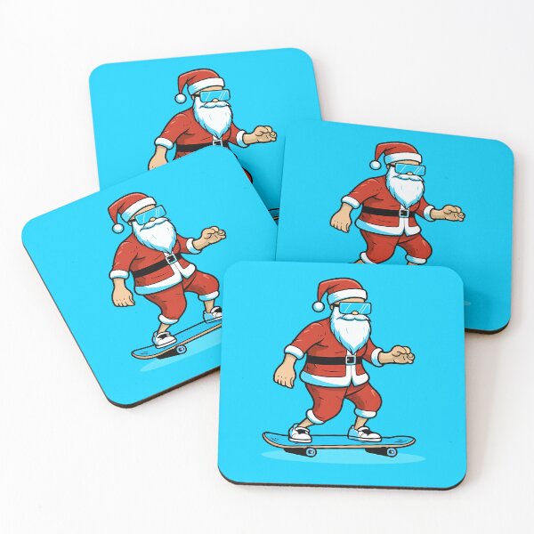 Item preview, Santa Claus Surf Skate designed and sold by kongkorakrich.