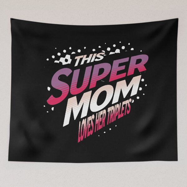 Item preview, This Mom Loves Her Triplets  designed and sold by jbird1979.