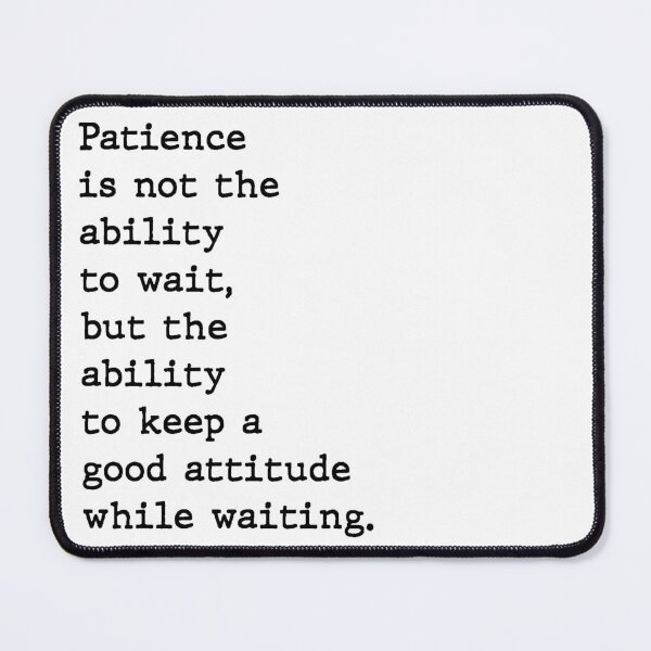 Item preview, Patience designed and sold by Niks-Shop.