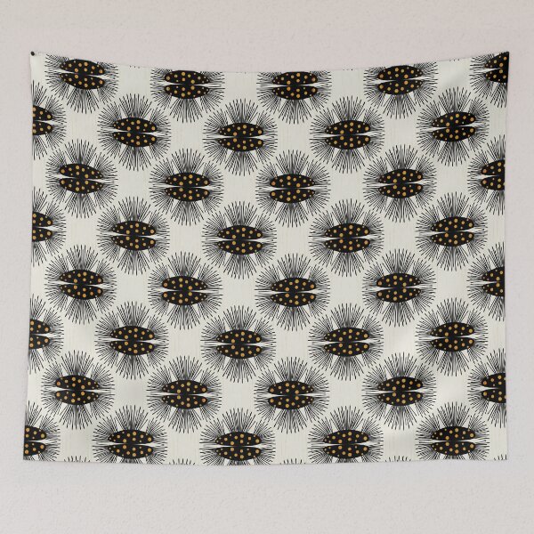 Item preview, Otherworldly Creatures - Black abstract design designed and sold by anzelas.