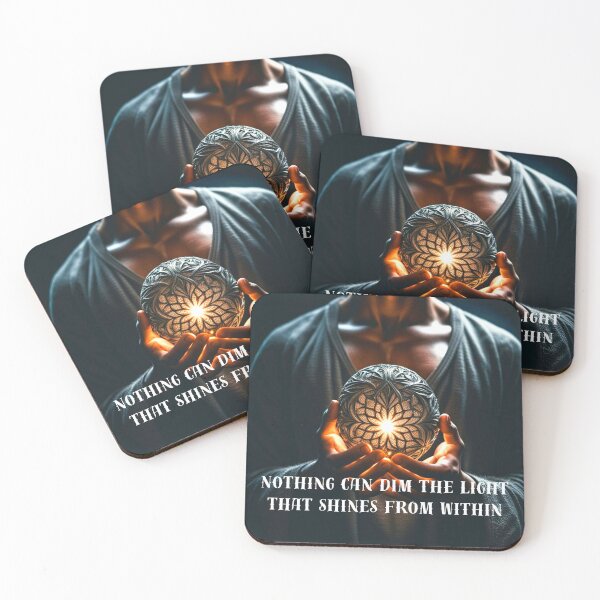 Item preview, Nothing Can Dim The Light That Shines From Within designed and sold by VisionGalaxyDesigns.