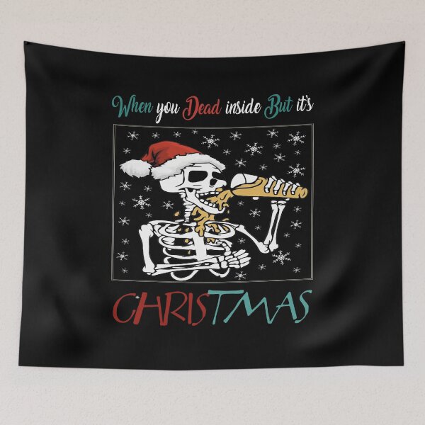 Item preview, When You Dead Inside but It's Christmas designed and sold by momoworlddesign.