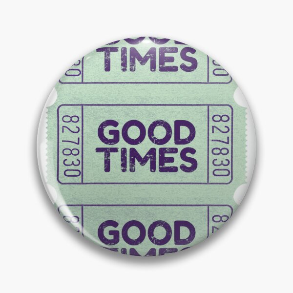 Item preview, Preppy Sage Green Good Times Ticket designed and sold by clmstudio.
