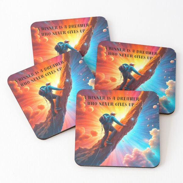 Item preview, A Winner Is A Dreamer Who Never Gives Up designed and sold by VisionGalaxyDesigns.
