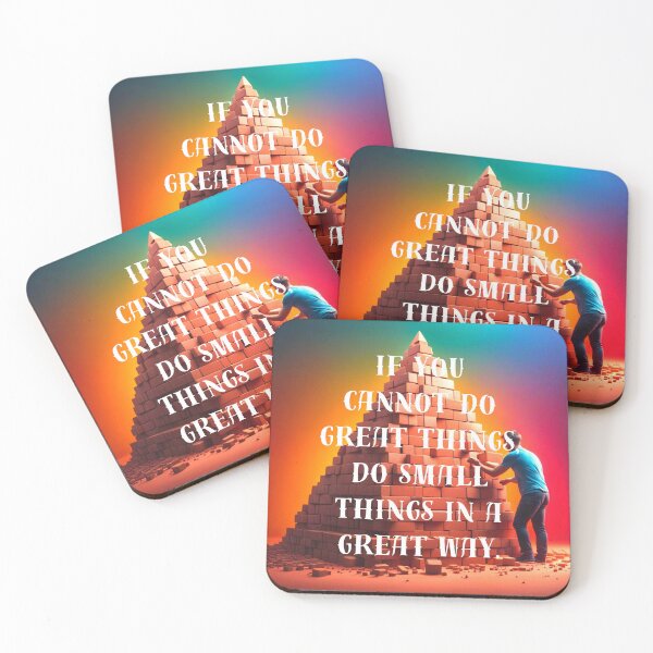 Item preview, If You Cannot Do Great Things, Do Small Things In A great Way designed and sold by VisionGalaxyDesigns.