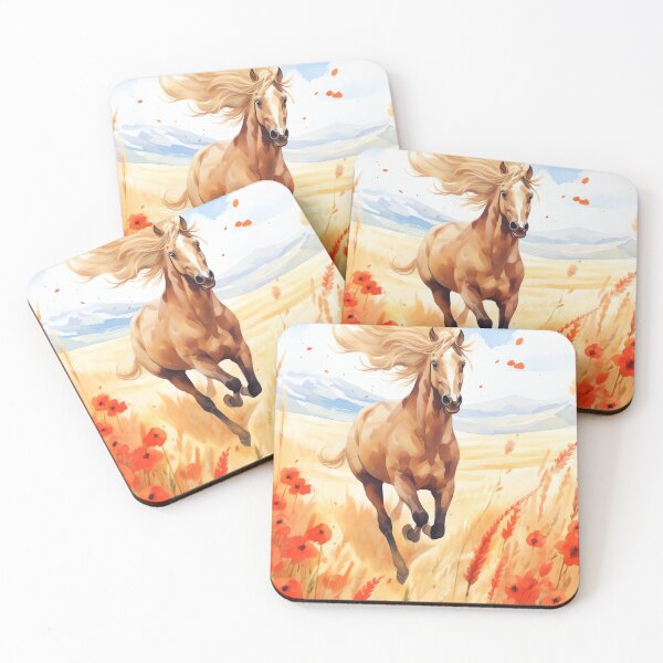 Item preview, Horse running designed and sold by cute-animals99.