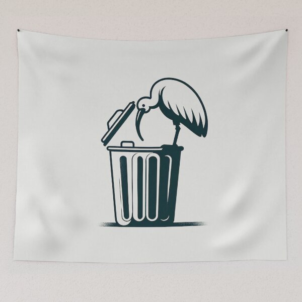 Item preview, The Quirky Bin Chicken designed and sold by Retro Travel Design.