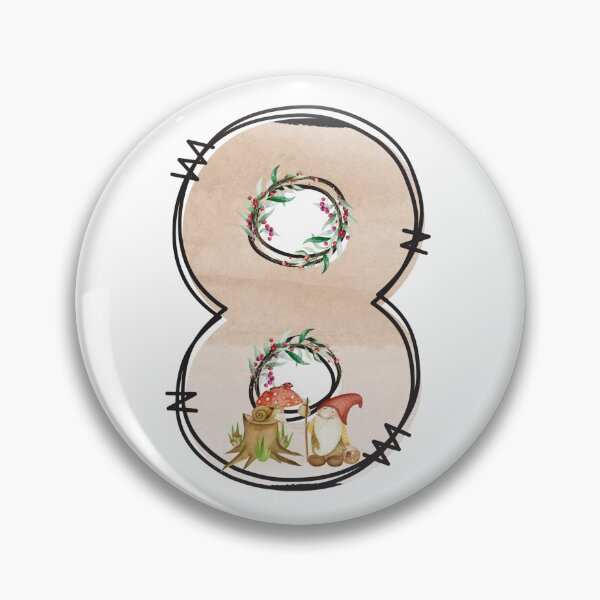 Item preview, Number 8 Christmas Gnomes. designed and sold by Lucky-jl.