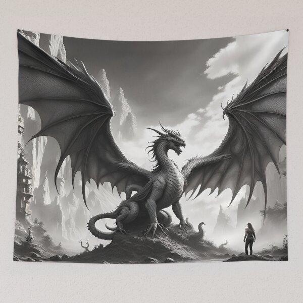 Item preview, Face The Dragons In Your Life designed and sold by JazzPWall.