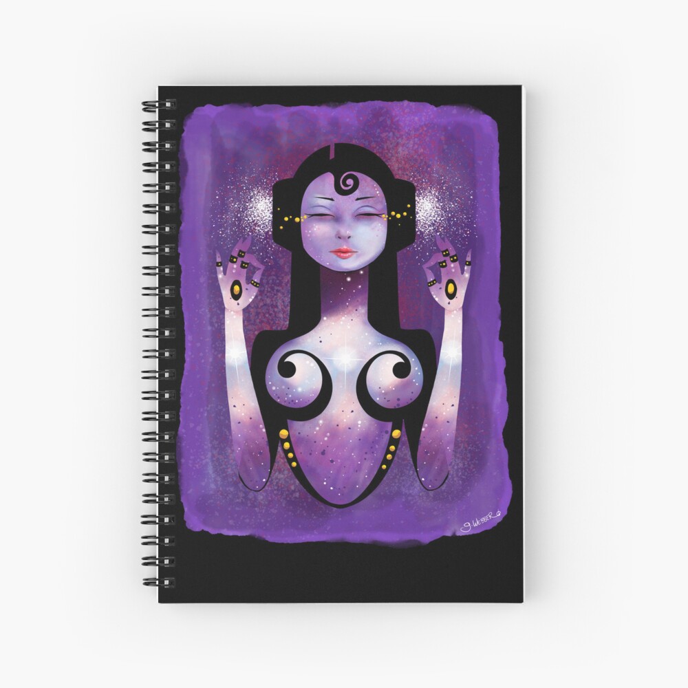 Item preview, Spiral Notebook designed and sold by gWebberArts.
