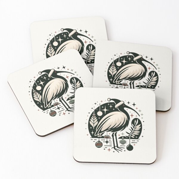 Item preview, Bin Chicken Christmas designed and sold by Retro Travel Design.