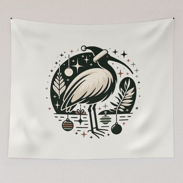 Item preview, Bin Chicken Christmas designed and sold by Retro Travel Design.