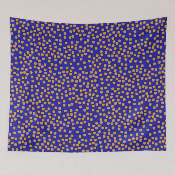Item preview, Otherworldly Floats - Electric Blue abstract design designed and sold by anzelas.