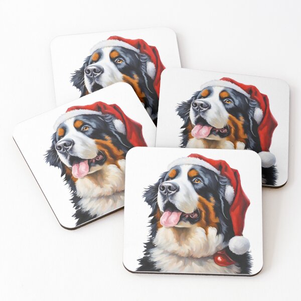 Item preview, Bernese Mountain Dog Christmas Holiday designed and sold by BernerAndBasset.