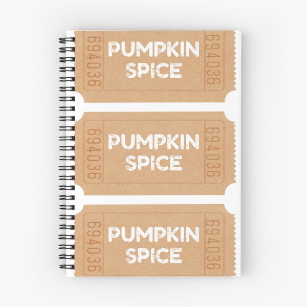 Item preview, Retro Fall Pumpkin Spice Ticket designed and sold by clmstudio.