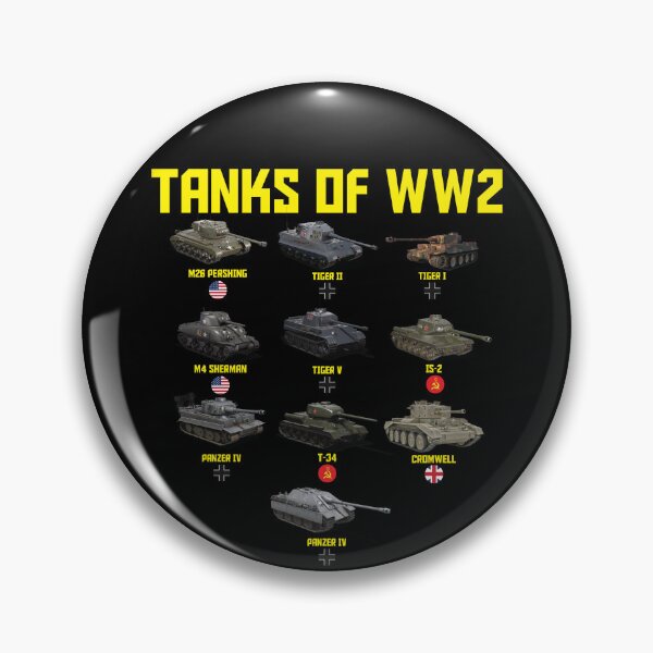 Item preview, Tanks Of World War II Military Tanks Of WW2 Tanks Gear designed and sold by DynamicDesign.