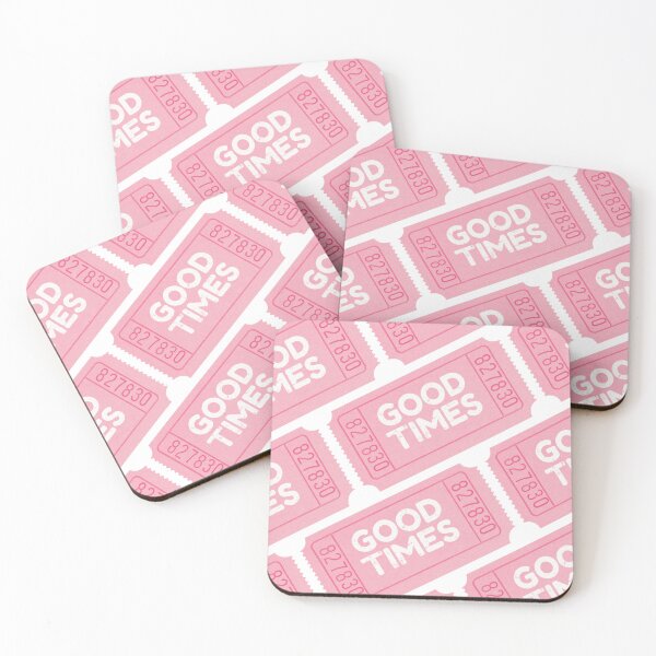 Item preview, Preppy Pink Good Times Ticket Storm designed and sold by clmstudio.