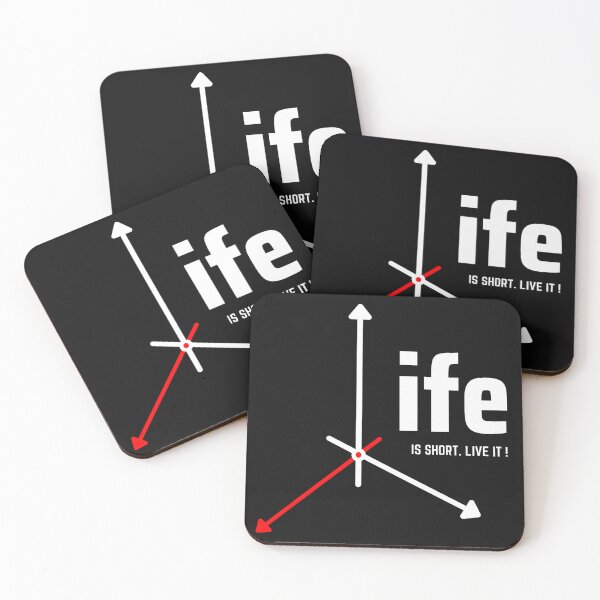 Item preview, Life is Short, Live It designed and sold by Wise-Outfit.