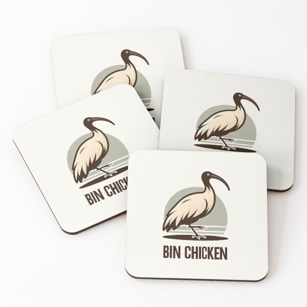Item preview, Bin Chicken designed and sold by Retro Travel Design.