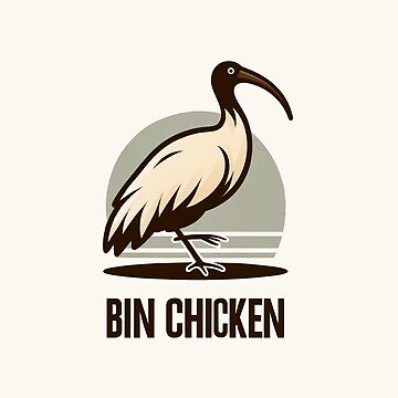 Artwork thumbnail, Bin Chicken by Retro Travel Design