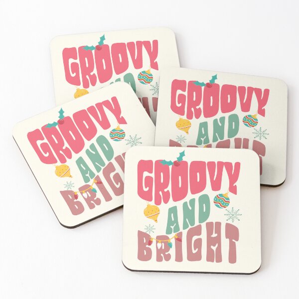Item preview, Groovy And Bright Text designed and sold by I Am Cuta.