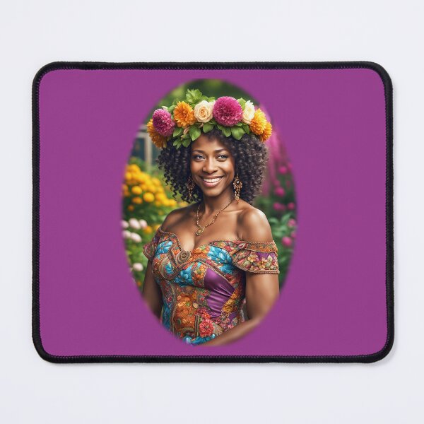 Item preview, NightCafe AI African Woman designed and sold by wolfepaw.