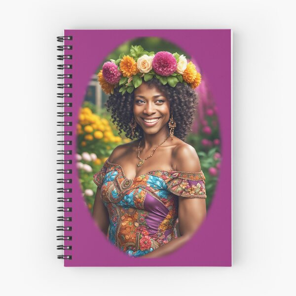 Item preview, NightCafe AI African Woman designed and sold by wolfepaw.