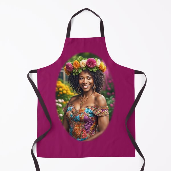 Item preview, NightCafe AI African Woman designed and sold by wolfepaw.