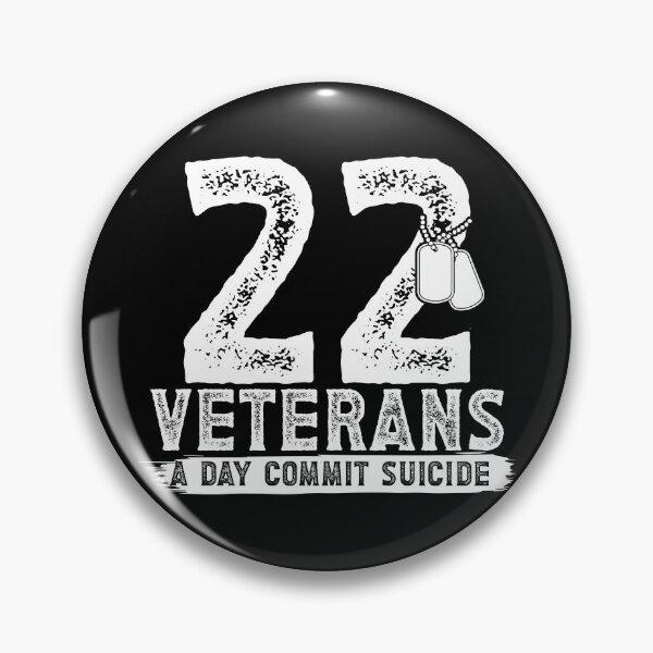 Item preview, 22 Veterans A Day Veteran Suicide Awareness 22 A Day Gear designed and sold by DynamicDesign.